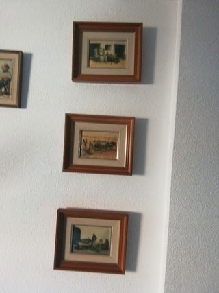 3 cuadros 30 cm x 26 cm