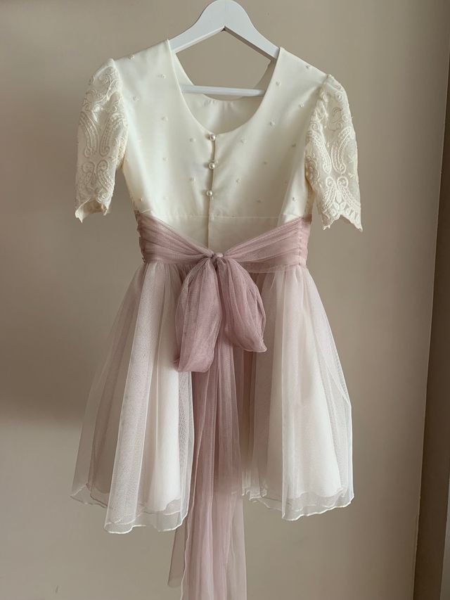 Vestido ceremonia infantil