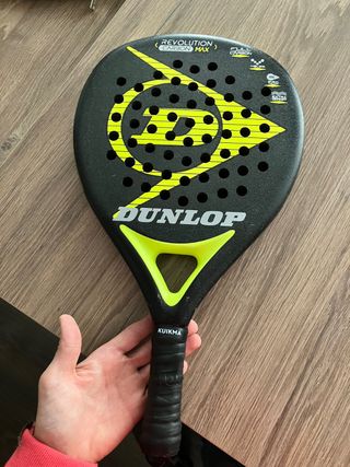 Pala de padel Dunlop revolution carbon max