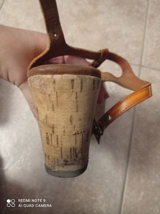 Sandali donna con zeppa n 36