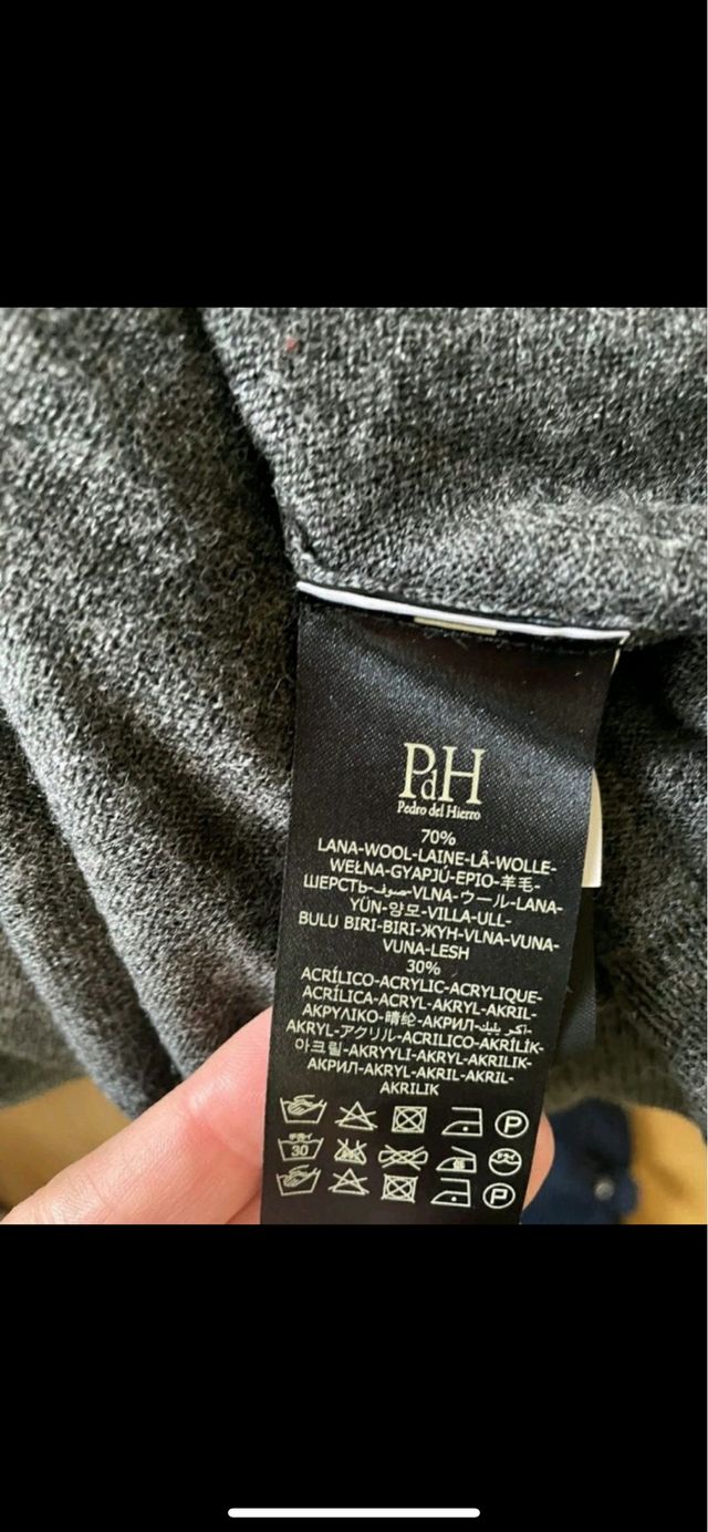 Sueter chaqueta lana nueva