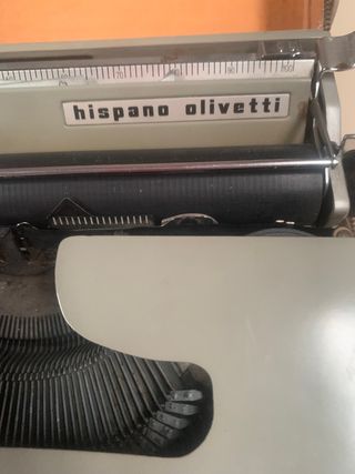 Máquina de escribir