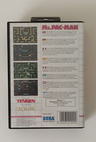 Ms Pac-Man Master System 
