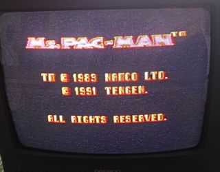 Ms Pac-Man Master System 