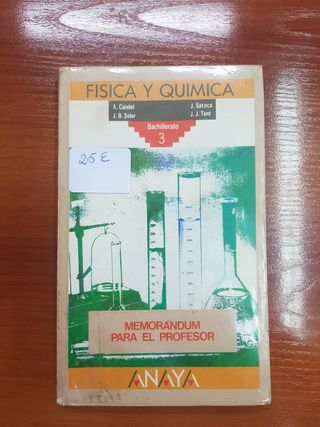 Física y química 3 bachillerato