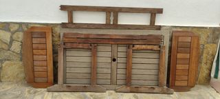 Mesa Jardin madera tropical