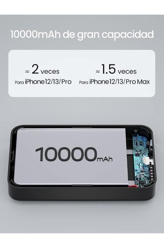 Cargador Portátil Inalámbrico Magnético.