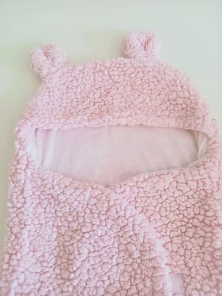 Sacco a pelo orsetto rosa