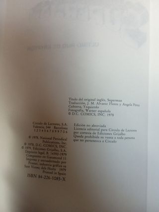 Superman el libro