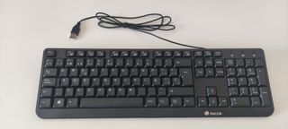 Teclado NGS Funky V3 QWERTY negro