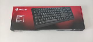 Teclado NGS Funky V3 QWERTY negro