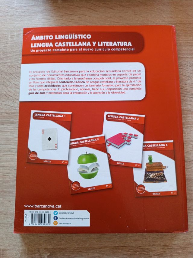 Lengua castellana 4 ESO barcanova