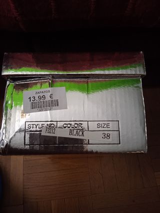 Zapatos mujer T 38