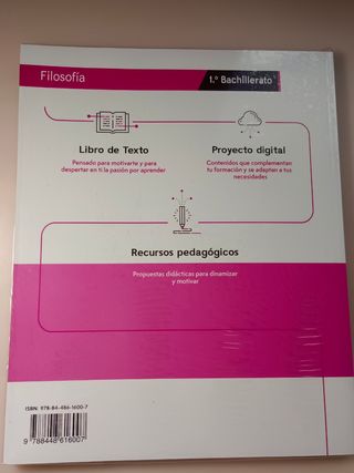 Libro filosofía 1 bachillerato