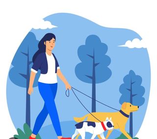 Paseadora de perritos