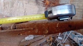 vertedera de desfonde reversible de 1metro y 50 ct