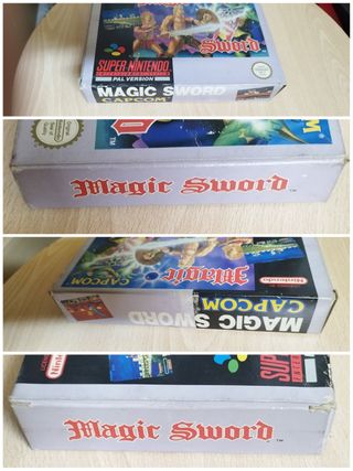 Juego super Nintendo Magic sword pal version