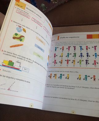 cuaderno de  matemáticas SM