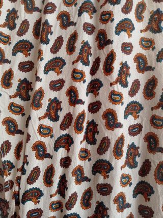 Blusa sin mangas estampada