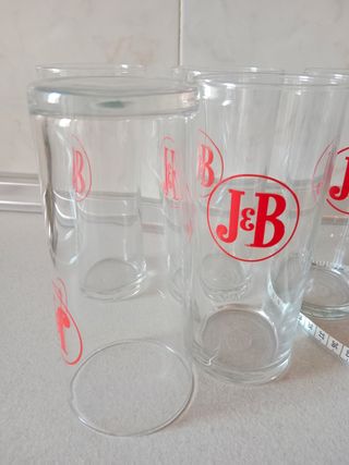 5 vasos de tubo de whisky