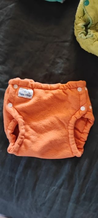 Pañales de tela.