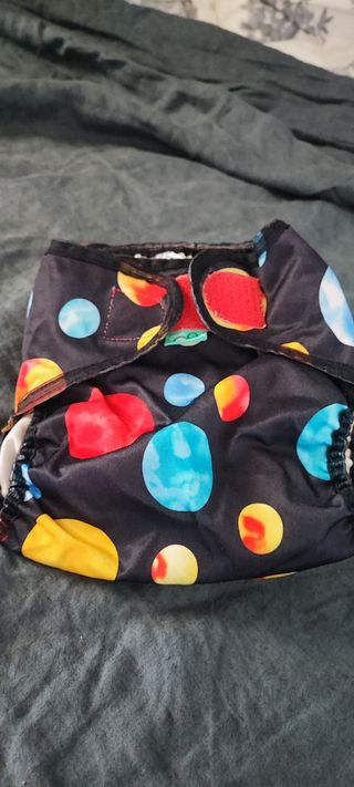 Pañales de tela.