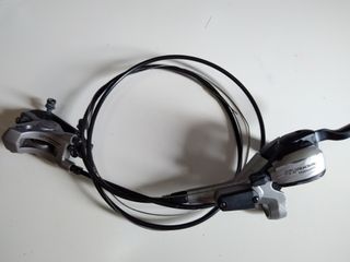 DEORE LX-M585 + cambio Deore invertido + desviador