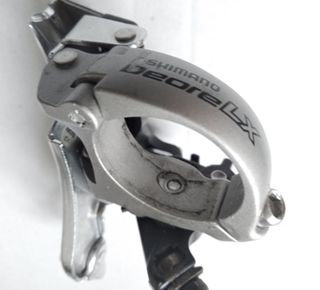 DEORE LX-M585 + cambio Deore invertido + desviador