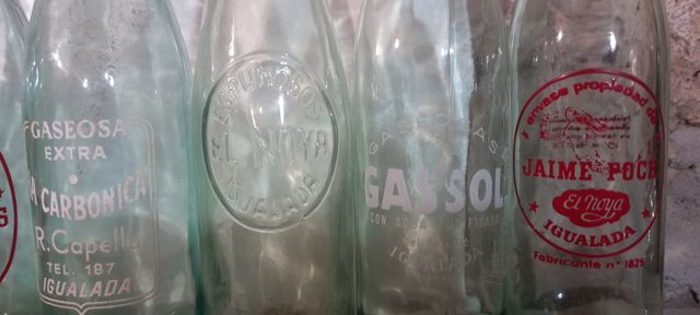 BOTELLAS DE GASEOSA