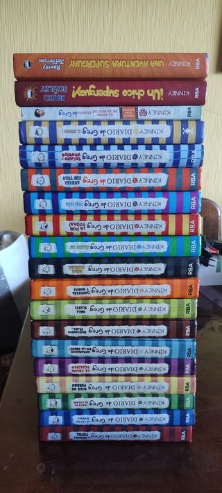 Colección de libros del Diario de Greg