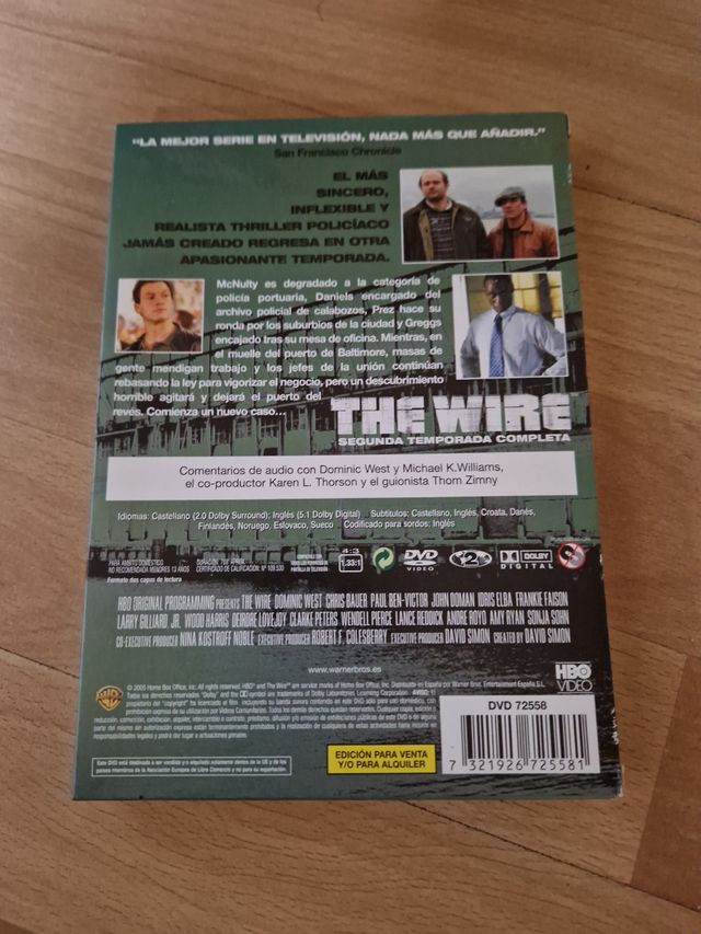 Serie the wire segunda temporada 