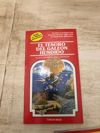 Lote 4 libros elige tu propia aventura 