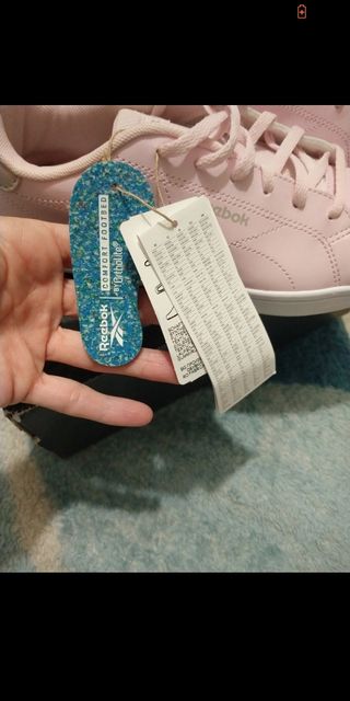 Zapatillas Reebok. Talla 38. Color rosa.