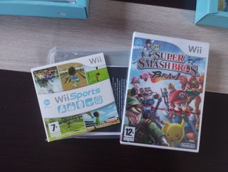 Consola Wii juegos zapper batería balanc