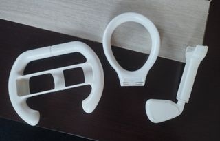 Consola Wii juegos zapper batería balanc