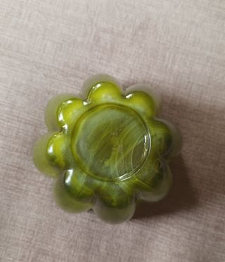 Porta velas verde