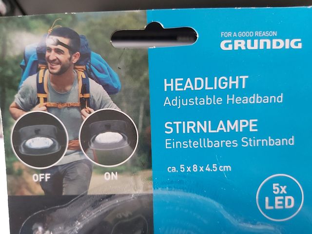 Lampara Led ajustable cabeza (NUEVA)