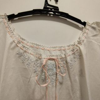 Camisón / Vestido de lino, antiguo.