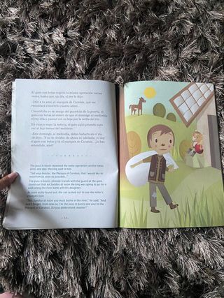 Cuento bilingüe ( esp / ing ) El gato con Botas