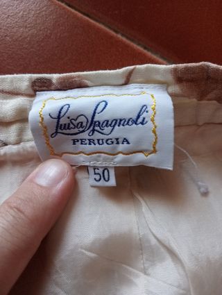 Gonna in puro lino - Luisa Spagnoli