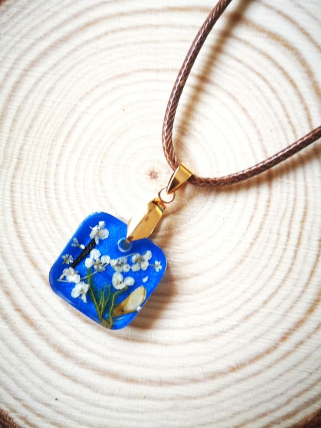 Colgante de flores naturales 