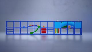 Espectacular parque de bolas Chiquipark