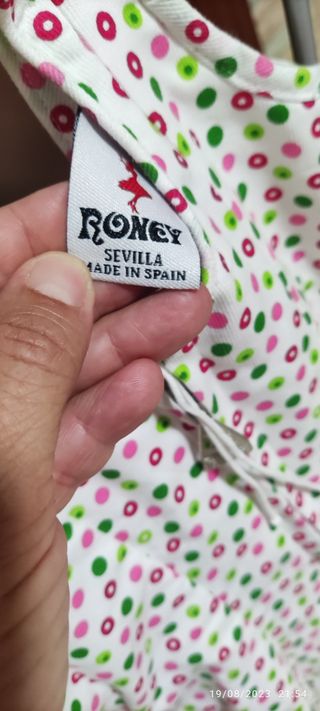 Traje de flamenca 
