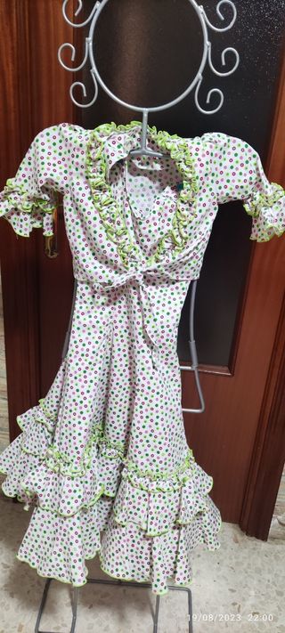 Traje de flamenca 