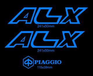 Kit pegatinas piaggio vespino ALX