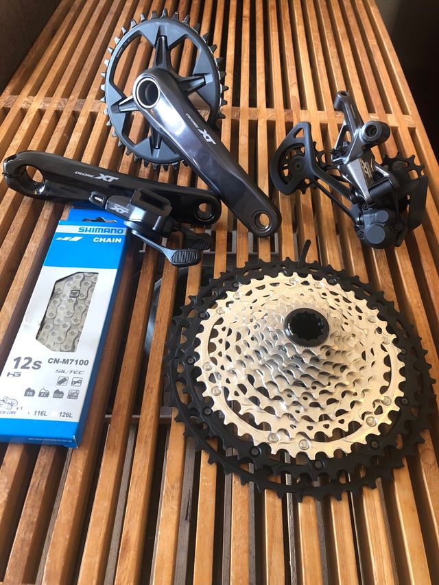 12 Velocidades Cambio Shimano Xt 12v Completo Grupo Shimano XT