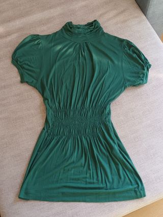 Blusa verde Zara