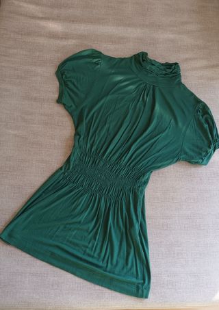 Blusa verde Zara