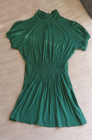 Blusa verde Zara