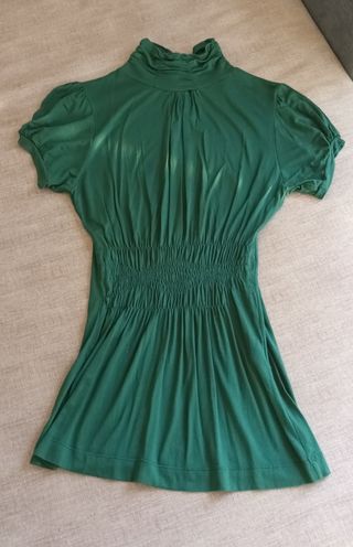 Blusa verde Zara